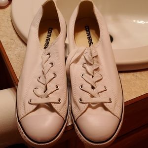 Size 10 White Converse